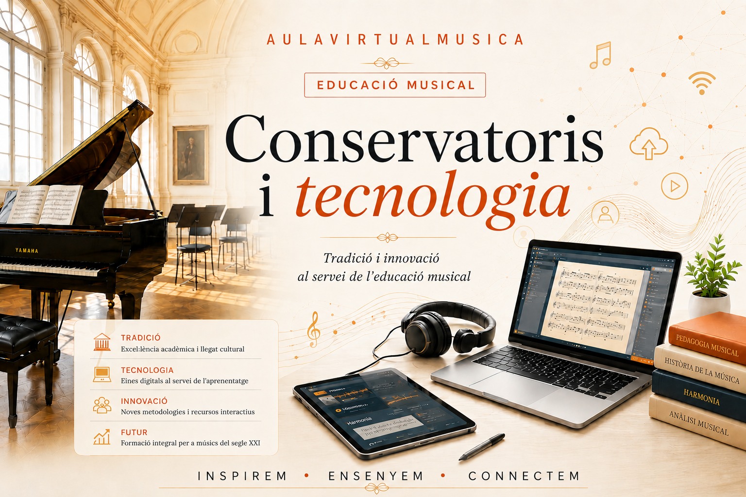 Durant dècades, l'ensenyament musical gairebé no va canviar de forma. Després va arribar la tecnologia interactiva. I ja res no va tornar a ser igual.